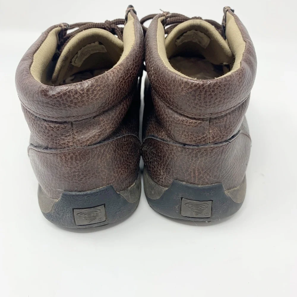 Twister Oakley Moccasins Youth Dark Brown Leather Size 2